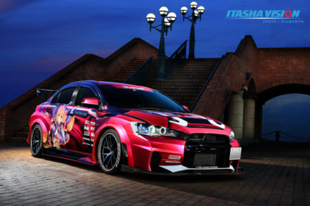 シスフェス2018 痛車部門 痛車ビジョン賞 TETSU-EVO 様
ランサーエボリューションX ごちうさ仕様